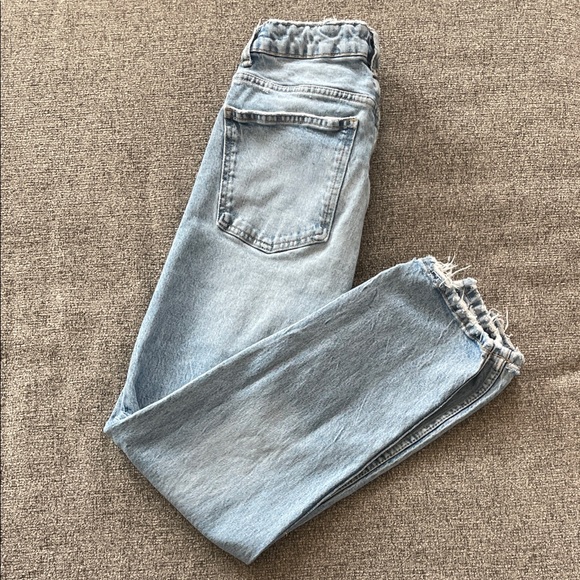 Zara Light Blue Ankle Jeans - Picture 3 of 3